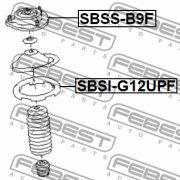 Слика 2 $на Подлошка за пружина FEBEST SBSI-G12UPF