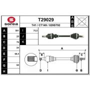 Слика 1 $на Полуосовина EAI T29029