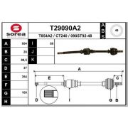 Слика 1 на Полуосовина EAI T29090A2