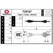 Слика 1 $на Полуосовина EAI T29187