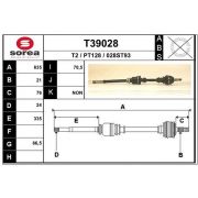 Слика 1 $на Полуосовина EAI T39028