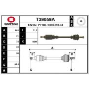 Слика 1 $на Полуосовина EAI T39059A