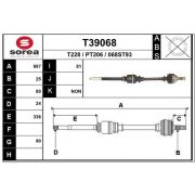 Слика 1 $на Полуосовина EAI T39068