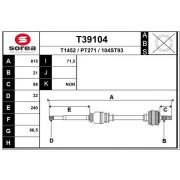 Слика 1 на Полуосовина EAI T39104