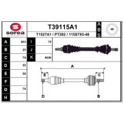 Слика 1 $на Полуосовина EAI T39115A1