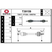 Слика 1 $на Полуосовина EAI T39159