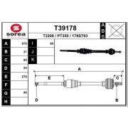 Слика 1 на Полуосовина EAI T39178