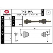 Слика 1 на Полуосовина EAI T49116A