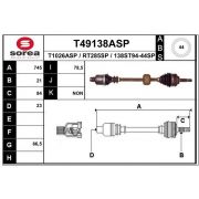 Слика 1 на Полуосовина EAI T49138ASP