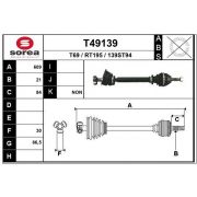 Слика 1 $на Полуосовина EAI T49139