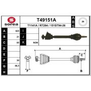 Слика 1 на Полуосовина EAI T49151A