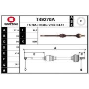 Слика 1 $на Полуосовина EAI T49270A