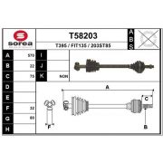 Слика 1 на Полуосовина EAI T58203