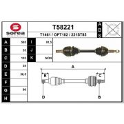 Слика 1 $на Полуосовина EAI T58221