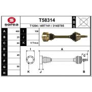 Слика 1 $на Полуосовина EAI T58314