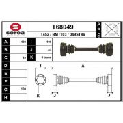 Слика 1 на Полуосовина EAI T68049