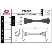 Слика 1 на Полуосовина EAI T68050