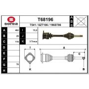 Слика 1 на Полуосовина EAI T68196