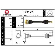 Слика 1 $на Полуосовина EAI T78127