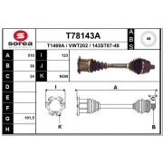 Слика 1 $на Полуосовина EAI T78143A