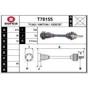 Слика 1 на Полуосовина EAI T78155