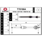 Слика 1 на Полуосовина EAI T78196A