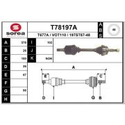 Слика 1 на Полуосовина EAI T78197A