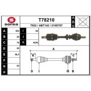 Слика 1 на Полуосовина EAI T78210