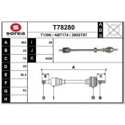 Слика 1 на Полуосовина EAI T78280