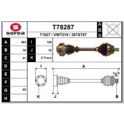 Слика 1 на Полуосовина EAI T78287