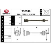 Слика 1 на Полуосовина EAI T98310