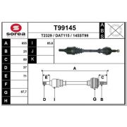 Слика 1 $на Полуосовина EAI T99145