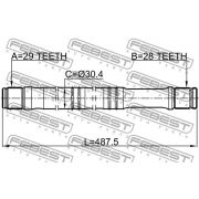 Слика 2 на Полуосовина FEBEST 2112-TTFLH