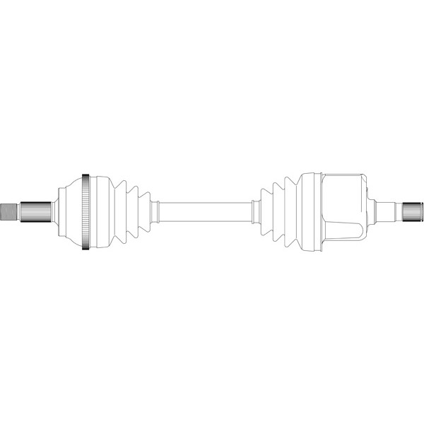 Слика на Полуосовина GENERAL RICAMBI CI3204 за Citroen CX MK2 Break 20 - 106 коњи бензин