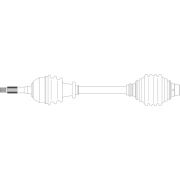 Слика 1 $на Полуосовина GENERAL RICAMBI RE3015