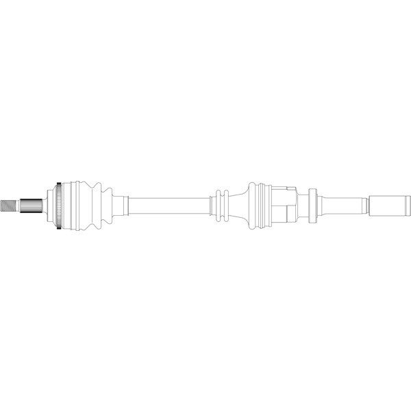 Слика на Полуосовина GENERAL RICAMBI RE3332 за Renault Megane 1 Coach (DA0-1) 1.9 DCi - 105 коњи дизел