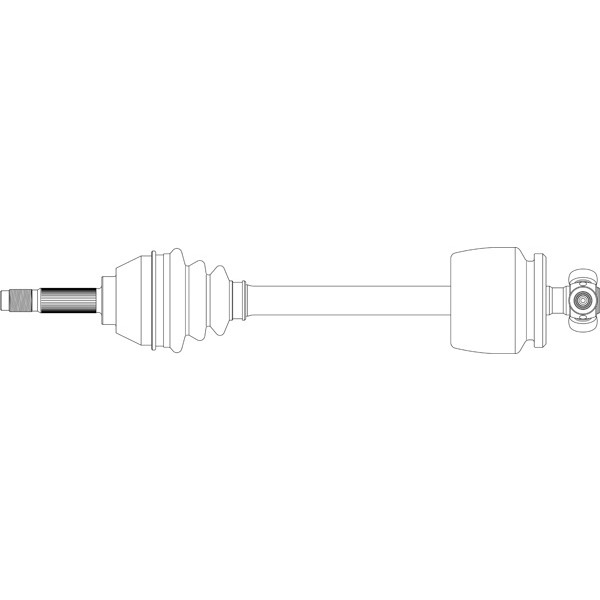 Слика на Полуосовина GENERAL RICAMBI SE3031