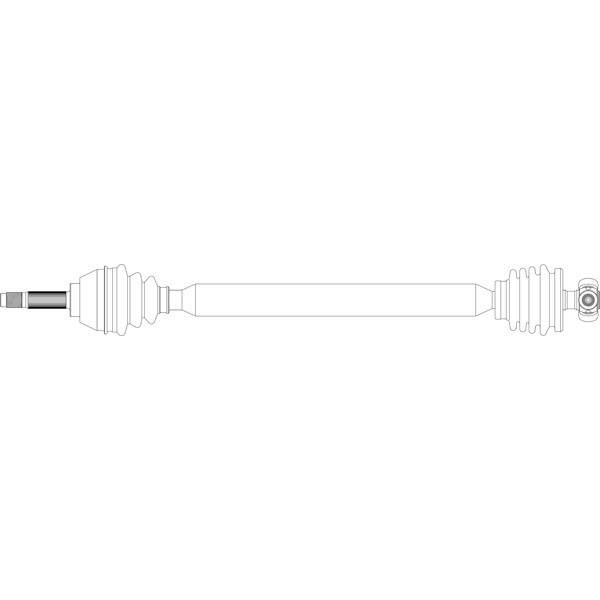 Слика на Полуосовина GENERAL RICAMBI SE3057 за Seat Marbella Box (028A) 0.9 - 40 коњи бензин