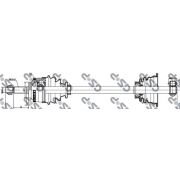 Слика 1 на Полуосовина GSP 250004