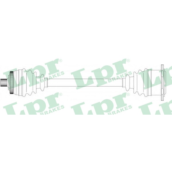 Слика на Полуосовина LPR DS14079 за VW Passat 4 Sedan (B5,3b2) 2.3 VR5 - 150 коњи бензин