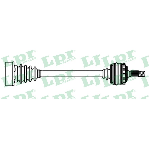 Слика на Полуосовина LPR DS15038 за BMW 3 Touring E46 318 i - 143 коњи бензин