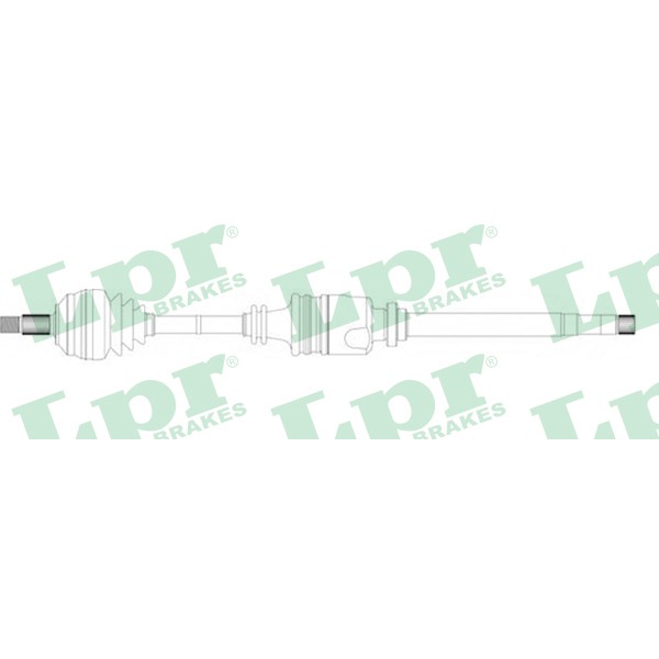 Слика на Полуосовина LPR DS16095 за Citroen Jumpy U6U 1.9 TD - 92 коњи дизел