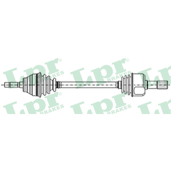 Слика на Полуосовина LPR DS21069 за Ford Focus Clipper (dnw) 1.8 16V - 115 коњи бензин