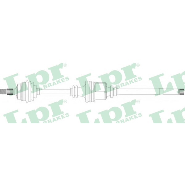 Слика на Полуосовина LPR DS38007 за Citroen BX Break XB 16 - 72 коњи бензин