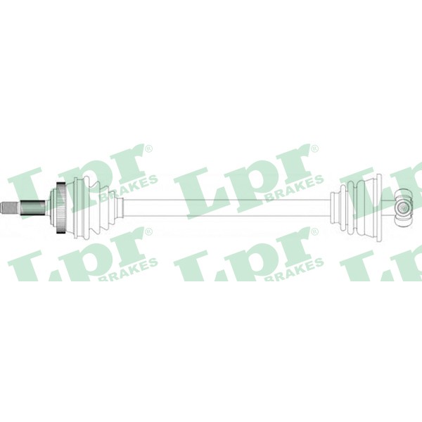 Слика на Полуосовина LPR DS39069 за Renault Laguna Grandtour (K56) 1.8  (K56S/T/0) - 90 коњи бензин