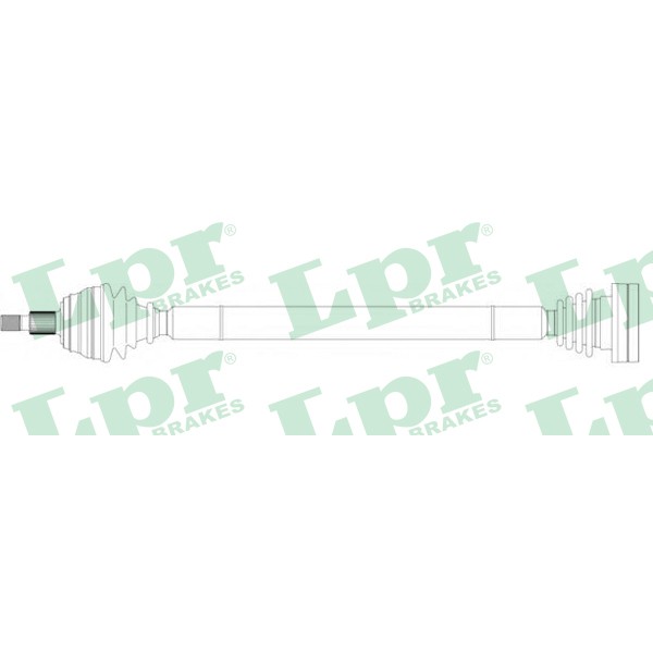 Слика на Полуосовина LPR DS43008 за VW Beetle (9C1,1C1) 1.6 - 102 коњи бензин