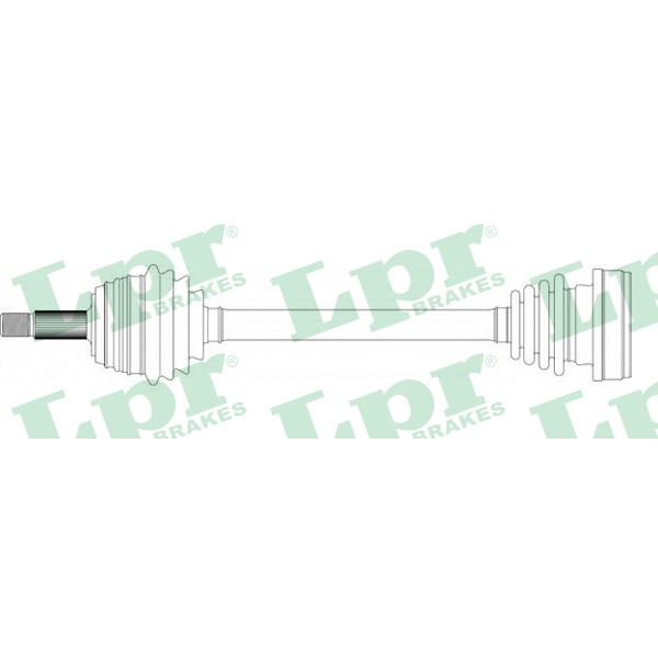 Слика на Полуосовина LPR DS51008 за Seat Cordoba Saloon (6K2,C2) 1.9 SDI - 64 коњи дизел