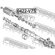 Слика 2 на попречна спона FEBEST 0422-V75