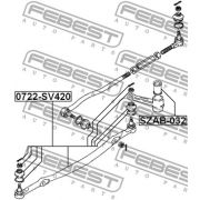 Слика 2 на попречна спона FEBEST 0722-SV420