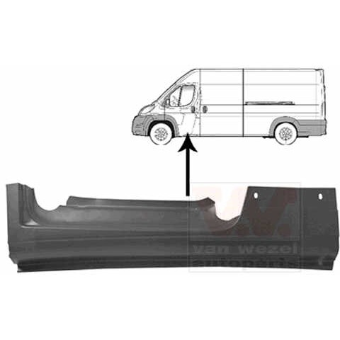 Слика на Праг VAN WEZEL 1651101 за Fiat Ducato BOX 250 140 Natural Power - 136 коњи компресиран природен газ (метан)